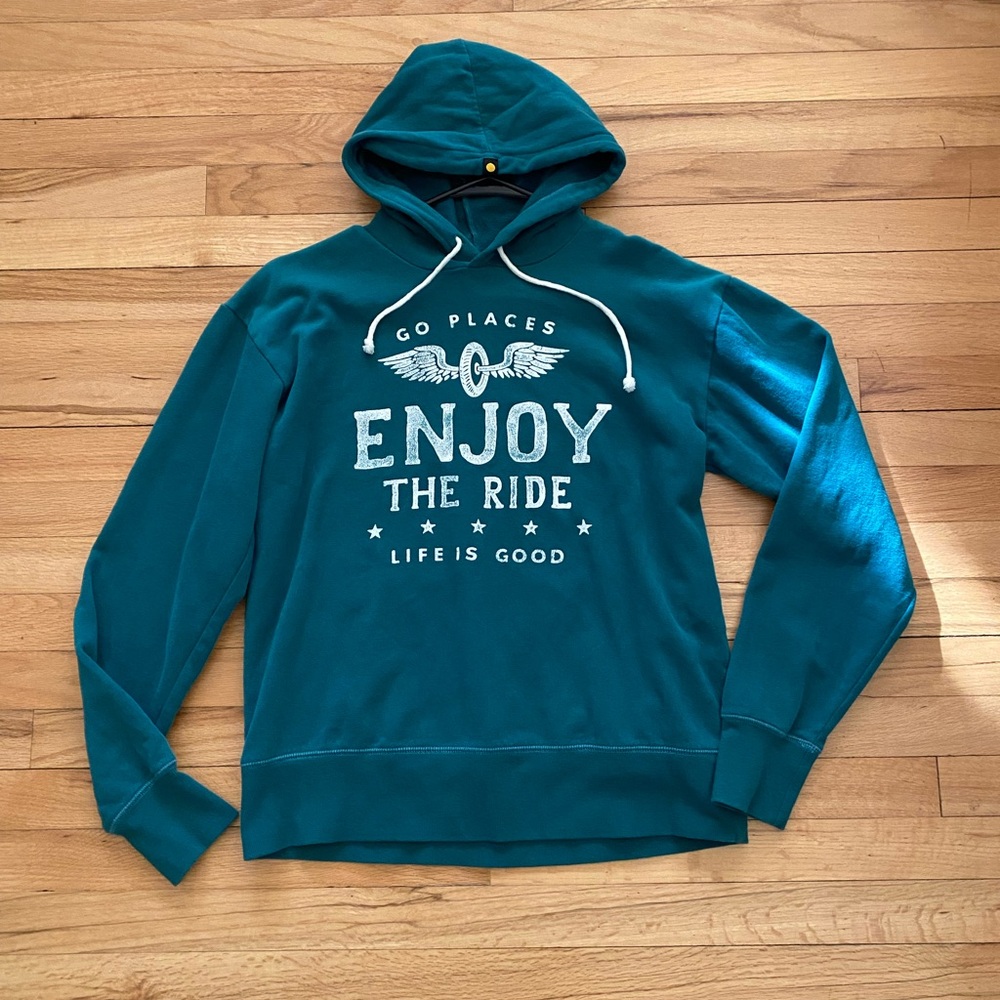 Life Is Good Enjoy the Ride Hoodie